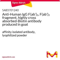Антитело к IgG человека (F(ab′)2-фрагмент), биотинилированное, высокой степени перекрестной абсорбции, выработанное в козе