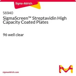 Стрептавидиновые планшеты высокой емкости SigmaScreen™ (96-луночные, прозрачные)