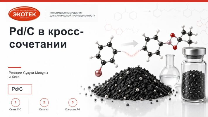 Палладий на углероде в реакциях кросс-сочетания Сузуки-Мияуры и Хека