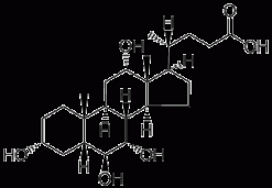 3α,6β,7α,12α-Тетрагидроксижелчная кислота (THBA), 99%