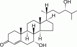 7α,24(S)-дигидрокси-4-холестен-3-он