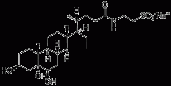 Тауро-3β,5α,6β-тригидроксихолановая кислота