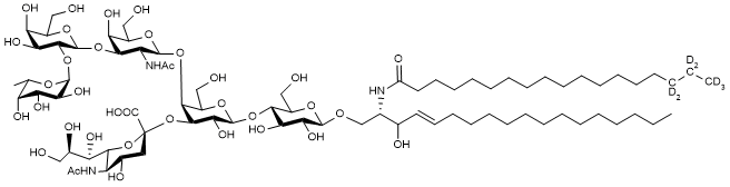 C18:0-d7 Fuc-GM1 Ceramide (d18:1/18:0-d7), синтетический
