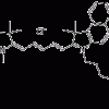 Cyanine 5.5 free acid (C40H43ClN2O2, CAS 2410537-32-3)
