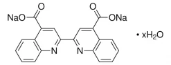 Бицинхониновая кислота, динатриевая соль, гидрат, ≥98% (HPLC)