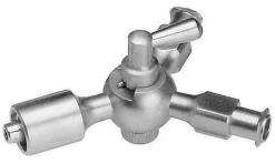 Трехходовой кран, female Luer lock к female Luer lock, male Luer lock, тип Y