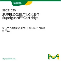 SUPELCOSIL™ LC-18-T Supelguard картридж, 5 мкм, 2 см × 3 мм