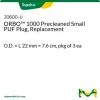 ORBO 1000 Precleaned Small PUF Plug, Replacement, 22 мм × 7,6 см, упаковка 3 шт.
