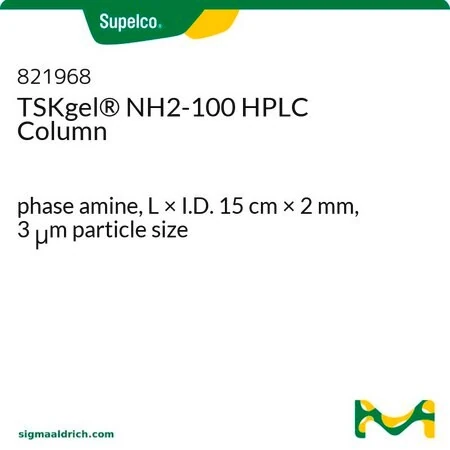 Колонка TSKgel NH2-100 для ВЭЖХ, аминная фаза, 15 см × 2 мм, 3 мкм