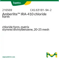 Amberlite™ IRA-410, хлоридная форма, стирол/дивинилбензол, 20-25 меш