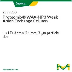 Колонка Proteomix WAX-NP3 для слабого анионного обмена, 3 см × 2,1 мм, 3 мкм