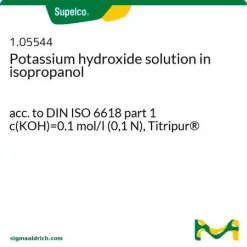 Раствор гидроксида калия в изопропаноле, c(KOH)=0,1 моль/л (0,1 N), Titripur®