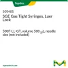 Газоплотный шприц SGE 500F-LL-GT, объем 500 мкл, Luer Lock, без иглы
