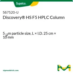 Колонка Discovery HS F5 для ВЭЖХ, 5 мкм, 25 см × 10 мм