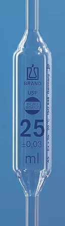 Пипетка мерная БРАНД USP BLAUBRAND с одной меткой, 5 мл, класс AS, USP, DE-M