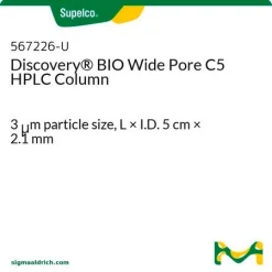 Колонка Discovery BIO Wide Pore C5 для ВЭЖХ, 3 мкм, 5 см × 2,1 мм