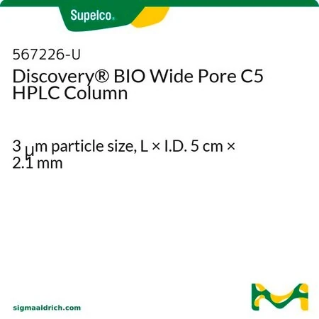 Колонка Discovery BIO Wide Pore C5 для ВЭЖХ, 3 мкм, 5 см × 2,1 мм