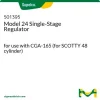 Регулятор одноступенчатый Model 24 для баллона SCOTTY 48 (CGA-165)