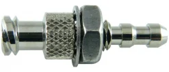 Переходник Luer-на-трубку, Micro-Mate, никелированный, для трубок 1/8–3/16 дюйма