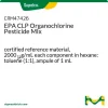 Стандартный раствор хлорорганических пестицидов EPA CLP, сертифицированный референсный материал, 2000 мкг/мл каждого