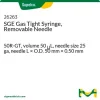 Газоплотный шприц SGE 50R-GT со съемной иглой, 50 мкл, 25 ga