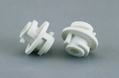 Keck® Quick-Disconnect Adapter, муфтовый переходник, белый