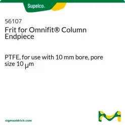 Фильтр для торцевой части колонки Omnifit, PTFE, для колонок с внутренним диаметром 10 мм, размер пор 10 мкм