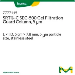Колонка защитная для гель-фильтрации SRT-C SEC-500, 5 мкм, 5 см × 7,8 мм