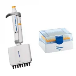 Дозатор механический Eppendorf Research Plus G, 8-канальный, переменный объем 30–300 мкл, оранжевый