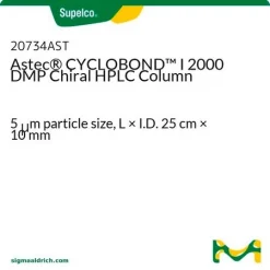 Астек CYCLOBOND I 2000 DMP хиральная колонка для ВЭЖХ, 5 мкм, 25 см × 10 мм