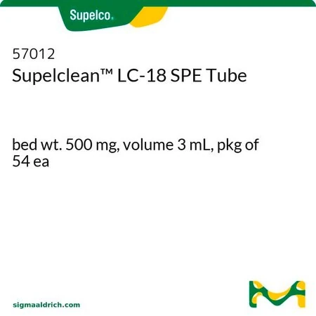 Supelclean™ LC-18 SPE-колонка, масса сорбента 500 мг, объем 3 мл, упаковка 54 шт.