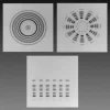 Пластины для ТСХ Analtech Uniplates™: силикагелевая матрица, 10×20 см, с насечкой, органический полимер, флуоресцентный