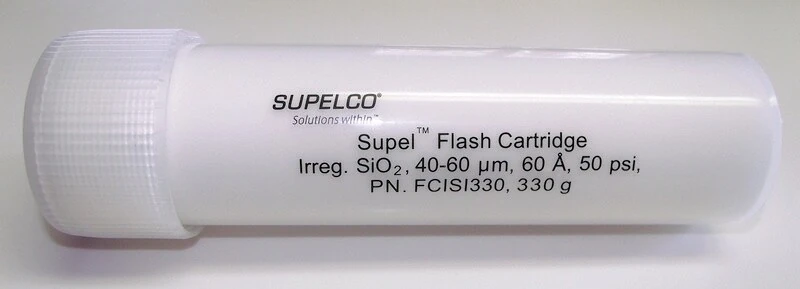Supel™ Flash-картридж, силикагель, 40–63 мкм, масса сорбента 330 г