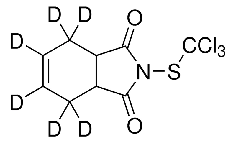 Каптан-3,3,4,5,6,6-d6, 98 атом. % D, 98% (CP)