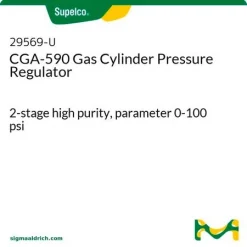 Регулятор давления газового баллона CGA-590, двухступенчатый, высокой чистоты, 0–100 psi