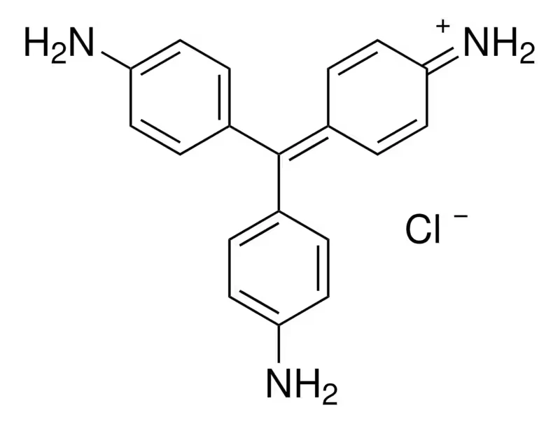 Парарозанилин гидрохлорид, >85.0% (HPLC)