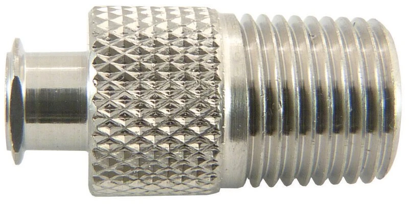Переходник с резьбой NPT, 1-ходовой, FLL на 1/8-27 NPT, 316SS