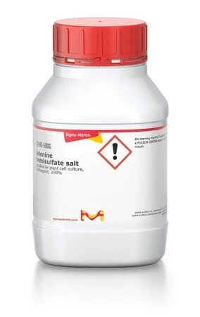Аденин гемисульфат, BioReagent, для культуры растительных клеток, ≥99%