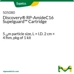 Discovery® RP-AmideC16 Supelguard картридж, 5 мкм, 2 см × 4 мм, комплект 1 шт.