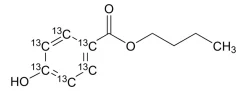 Бутил-4-гидроксибензоат-(ring-13C6), PESTANAL®, аналитический стандарт