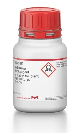 Аденин, BioReagent, для культуры растительных клеток, ≥99%