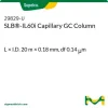 Капиллярная колонка для ГХ SLB-IL60i, 20 м × 0.18 мм, df 0.14 мкм