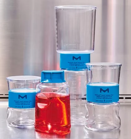 Стерильная вакуумная фильтровальная система Stericup® Quick Release, 0,1 мкм, PES, 250 мл, 12 шт.