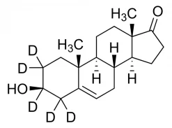 Дегидроэпиандростерон-D5 (DHEA-D5) (2,2,3,4,4-D5) раствор, 100 мкг/мл в метаноле, ампула 1 мл, сертифицированный