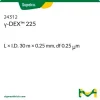 γ-DEX 225 капиллярная колонка для ГХ, 30 м × 0.25 мм, df 0.25 мкм