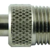 Переходник Luer–NPT, Micro-Mate, женский Luer на резьбу 1/8-27, никелированный