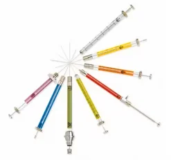 Шприцы SGE для автосамплеров Agilent/HP 7673, 7683 и 6850, с фиксированной иглой, 5 мкл, SK-5F-HP-0.47, 26 ga, 42 мм