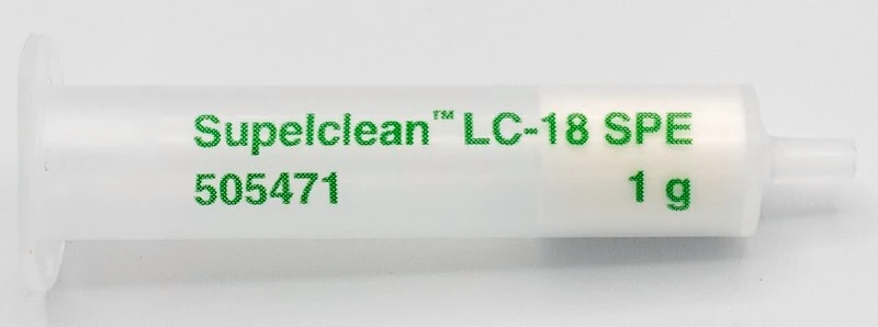 Supelclean™ LC-18 SPE-трубка, масса сорбента 1 г, объем 6 мл, упаковка 30 шт.