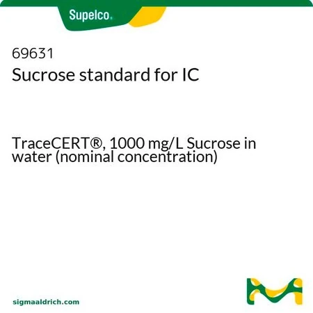 Сахароза стандарт для ионной хроматографии TraceCERT, 1000 мг/л в воде