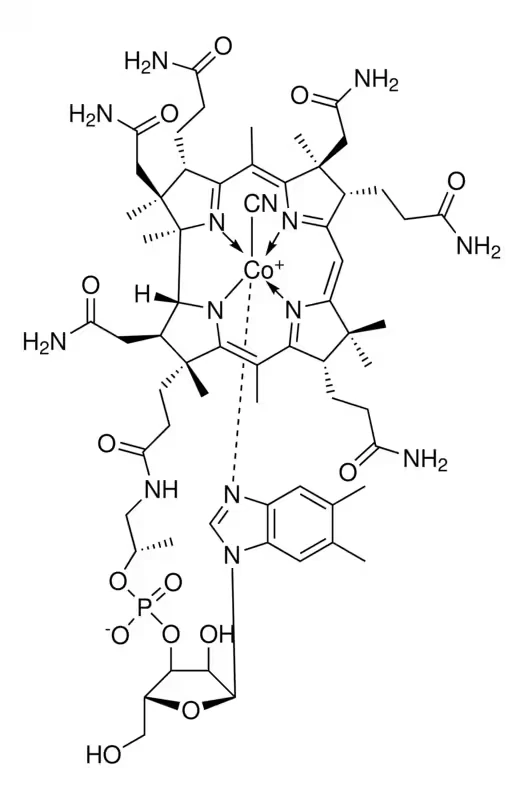 Витамин B12, цианокобаламин, BioReagent, ≥98%